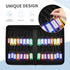 Fireproof and Waterproof Portable Key Case - 32 Key Hooks Zippered Organizer for Hotel Executives and Real Estate