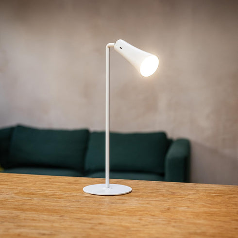 LYTUP 4-in-1 4-Level 270 Flute Lamp - Rechargeable LED Desk, Wall, Clamp Lamp & Flashlight with Magnetic Base