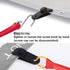 Tarp Clips Lock Grip, 20 Pack Heavy Duty Tarp Clamps, Shark Tent Fasteners Clips Holder