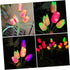 Tulip Lawn Lamp Outside Solar Lights, Outdoor Lawn Light Garden Stake Light, Solar Powered Lights for Outdoor Lawn