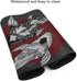 Rutuioy 31.5 11.8 Inch Japanese Koi Fish Ying Yang Black Red XXL XL Large Gaming Mouse Pad for Desk, Non-Slip Long