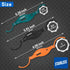 3 PCS Lockout Wrench Kit, Conduit Lockout Wrench Set, & & 1 Inch Metal Steel Construction Spanner Wrench, Offset Bends, Loosen/Tighten Locknuts in Tight Spaces. by WISEPRO