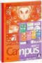 Showa Notebooks, Demon Blades Campus Notebook, Dotted Ruled, A-Ruled, 5 Pack