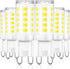 winshine G9 LED Bulb T4 Chandelier Light Bulbs 5000K Daylight, 4W (40W