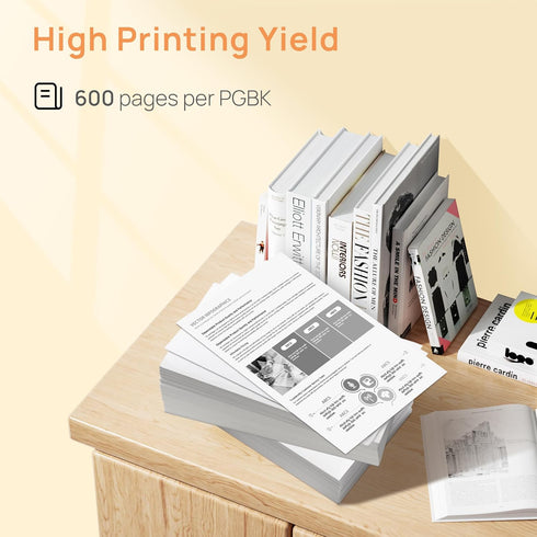 PGI-280XXL Compatible Canon Ink 280 and 281 Cartridges for TR8520, TR8620, TS9120, 2 x 280XXL PGBK