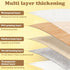 15.7 32.8 1.6 mm Peel and Stick Flooring Roll, Light Oak Wood Look Vinyl Floor Covering, in x ft, Thick Self Adhesive