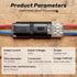 Generic (50PCS 18-22 Double Wire Plug in Connector with Locking Buckle, Flame Retardant Locking Wire Quick Connectors