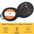 Makeronics 30FT 18AWG Retractable Test Leads with Dual Ended Alligator Clips for Electrical Testing and Troubleshooting