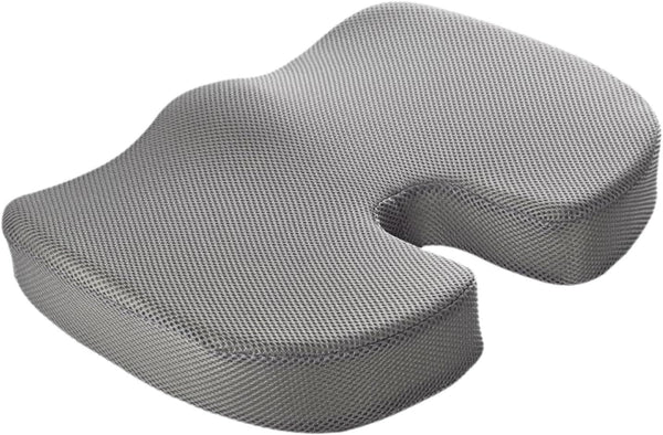 Gooddyiyukey Seat Cushion for Car, Ergonomic Memory Foam Desk Chair Cushion for Tailbone