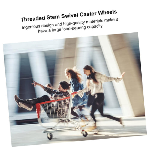 4pcs ULTECHNOVO Swivel Casters Heavy Duty Locking Caster Wheels Wheel Furniture Movers Quiet Rolling for Carts