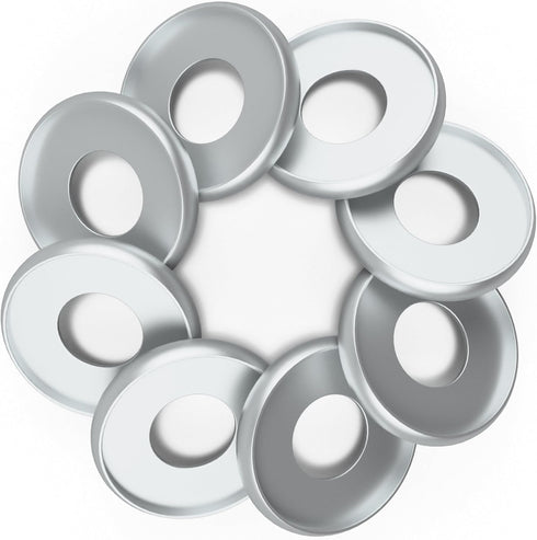 Discagenda Discbound Discs (Silver, 8 Piece, 1.3in)