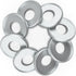 Discagenda Discbound Discs (Silver, 8 Piece, 1.3in)