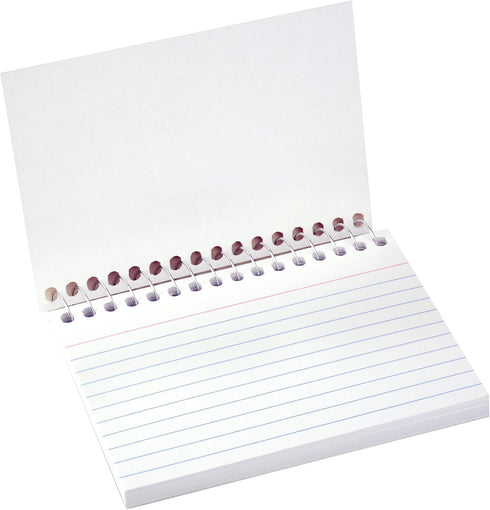 C-Line 3 5 50/PK (48809) x Spiral Bound Index Card Notebook, Ruled