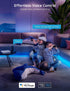 32.8ft 16 2 16.4ft Govee Smart RGB LED Strip Lights for Bedroom, WiFi LED Light Strip Work with Alexa Google Assistant