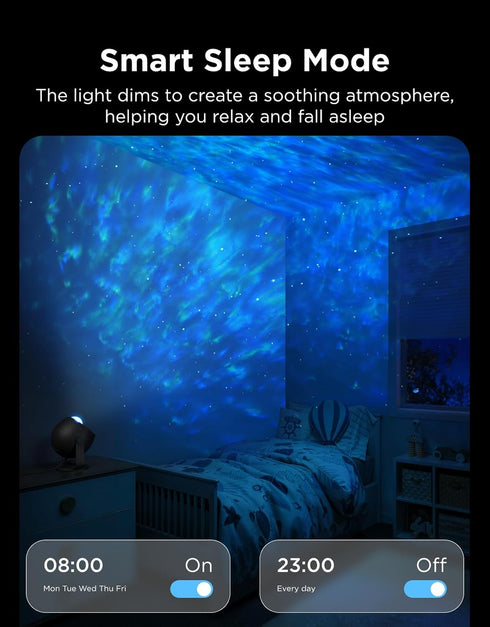 40+ 18 Govee Star Light Projector with Ocean Wave Ripple Effects, Works with Matter,Alexa and Google Assistant, Scene