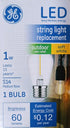 24) Bulb, 1 S14 60 Bulb GE (case of Warm Soft White LED String Light Replacement watt, Shape, lumens, Medium Base