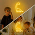 Personalized Dinosaur LED Neon Sign - Custom Name Kids Night Light, Dinosaur Room Decor, USB-Powered Nursery Lamp