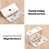 2 12 Yetaha PCS Three-Folding HingesVintage Folding Bench Hinge Hardware with Screws, Jewelry Chest for Wooden Box Door