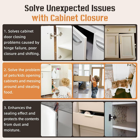 12 Pack Closet 30LB) Cabinet Magnetic Door Catch Jiayi Plastic Cabinets Door Magnets for Small Furniture Closure