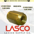 LASCO 17-4311 1/4-Inch Brass Flare Union, Female