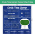KIKIGOAL Circle Time Center Classroom Pocket Chart, Educational Teaching Materials for Learning Calendar and Weather