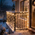 150 Commercial 50 LUCKY SHINE LED Warm White Christmas Lights, UL Certified and Grade Green Wire String Lights Ft
