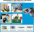 TEEMI 2D 1D/QR USB Barcode Scanner with Stand, Code Reader for Inventory, Handsfree Scanning Gun for Warehouse