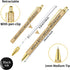 Jxueych 7 Pcs Funny Ballpoint Pen Set Gift for Coworker, Days of The Week Daily Glitter Pen, Black Ink Medium Point