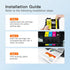 E-Z Ink Remanufactured Ink Cartridge Replacement for Epson 288XL (1 Cyan, 1 Magenta, 1 Yellow) for Expression Home
