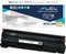 LCL Compatible Toner Cartridge Replacement for HP 36A CB436A, 2000 Pages High-Yield for Laserjet M1120 M1522n