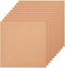 BENECREAT 10 Pack 12x12 Inch Cork Board Tiles 1mm Thick Square Coaster Sheets for Bulletin Boards, Wall Decoration, DIY