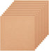 BENECREAT 10 Pack 12x12 Inch Cork Board Tiles 1mm Thick Square Coaster Sheets for Bulletin Boards, Wall Decoration, DIY