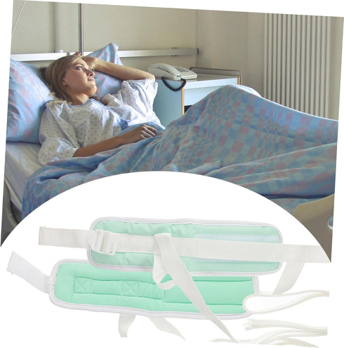 Ipetboom 2Pcs Elastic Strap Patient Wrist Protector for Hospital Use Breathable and Medical for Injury Care Comfortable