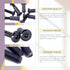 Swpeet 25Pcs M6x25mm Carbon Steel Black Hex Drive Socket Cap Bolts - Assortment Kit with Allen Wrench
