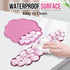 Set Keyboard Wrist Rest Ergonomic Cloud Wrist Rest Keyboard and Mouse Pad, Non-Slip Desk Accessories for Office