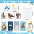 75 Sets Fumete Employee Appreciation Gifts Bulk for Coworker Graduation Teacher Nurse Volunteer Positive Resin Animal
