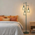 Dimmable 3 800 Bulbs Torondo Industrial Floor Lamps for Living Room, Green Tree Standing Tall Lamps with Elegant