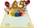iGifts And Cards Happy 65th Birthday 3D Pop Up Greeting Card - Unique Celebration for Husband, Wife, Best Friend