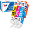 CLI-281XXL Replacement Ink Cartridges for Canon 281 Compatible with TR8620a TR8520 TR8620 (3-Pack)