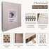 Blank Recipe Notebook: Linen Hardcover Cookbook to Organize Your Recipes, 200 Page Recipe Journal