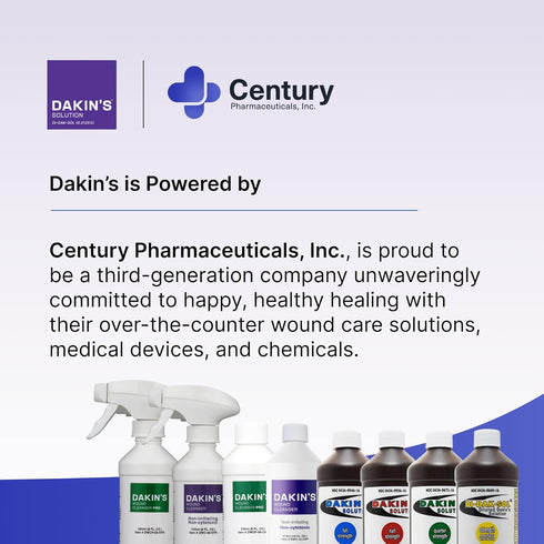 0.0125% 8 oz Dakin's Wound Cleanser Spray Diluted Sodium Hypochlorite Solution for Acute or Chronic Wounds