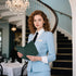 EcoVision Server Books for Waitress,Leather Waiter Book with Zipper Pocket, Server Booklet Restaurant Waitstaff