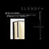 SEED Slendy+ Thin Steel Holder Eraser, Silver (EH-S-S), Japan Import
