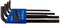 EKLIND 10609 Hex L-Key Allen Wrench - 9pc Set Metric MM Sizes 1.5-10 Long Series