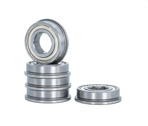 Generic Flanged Hex Bore Precision Ball Bearings 1/2 Hex ID x 1-1/8 OD