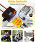 UTKFHT M18 18V 20V Upgrade Power Wheel Adapter Kit Compatible with Dewalt Battery with Voltage Regulator Fuse and Wire