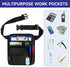 LEFORZ Pack Server Waist Money Pouch Bag Restaurant Utility Tool Belt Apron with Adjustable Belt for Waiter Waitress