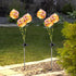 42 4th Solar Daisies Flower Stake Lights for Yard Decor, LED Outdoor Waterproof Daisy Shaped Solar Light for Garden