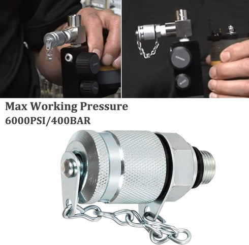 Bonbo Adap-CAT Hydraulic Pressure Test Coupling Kit for PD Series Coupler, USA Brand Excavator Machinery