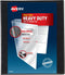 Avery Heavy Duty View Binder, 0.5" One Touch Slant Ring, Holds 8.5" x 11" Paper, 1 Black Binder (79381)